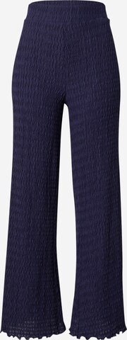 Rich & Royal Wide leg Broek in Blauw: voorkant