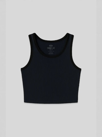 Top di Tommy Life in nero: frontale