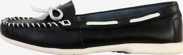 Super Mode - Zapatillas 'LBS-Ledermokassin' en negro: frente