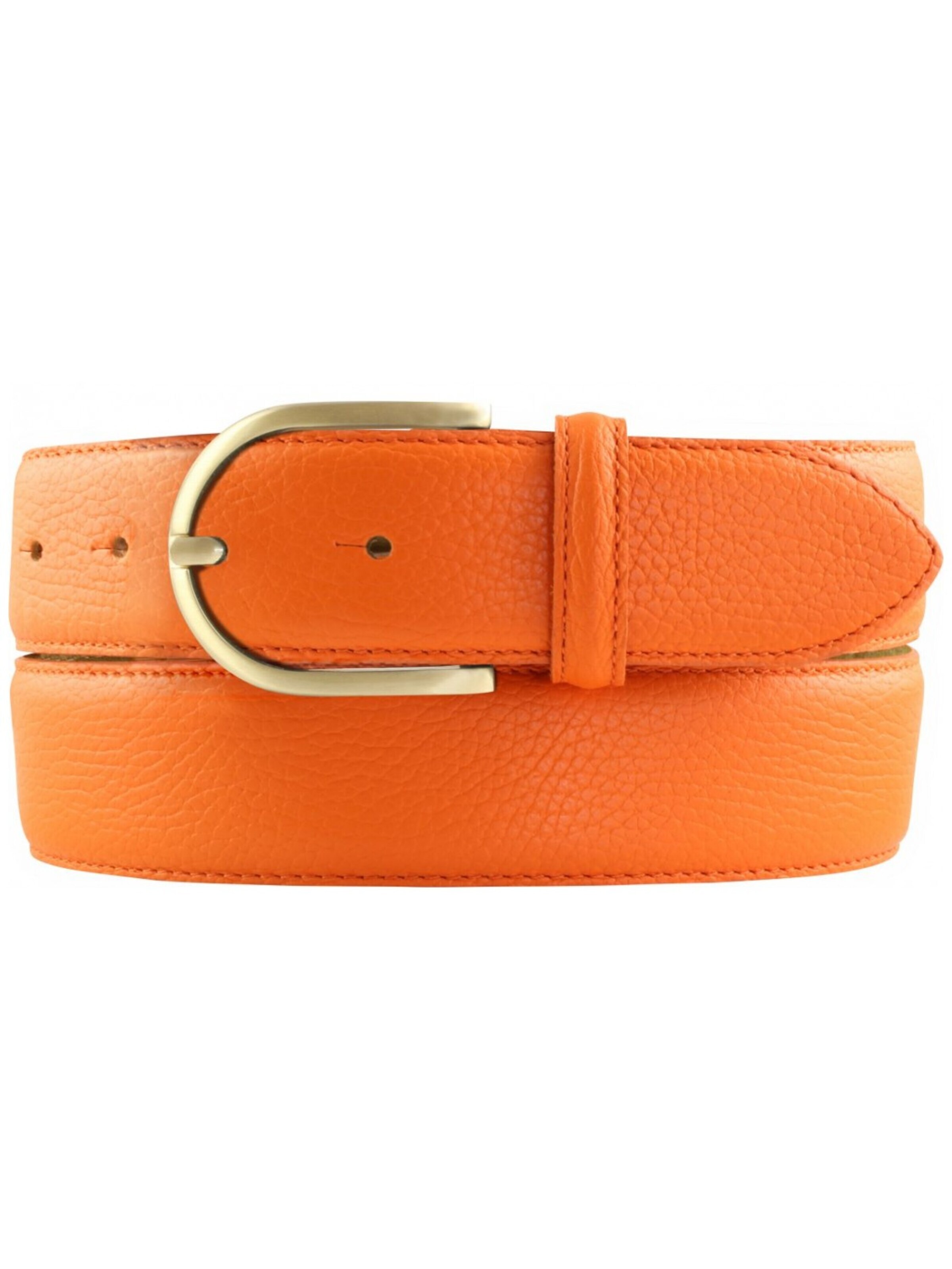 BELTINGER Belt 'Pescarai' in Orange: front