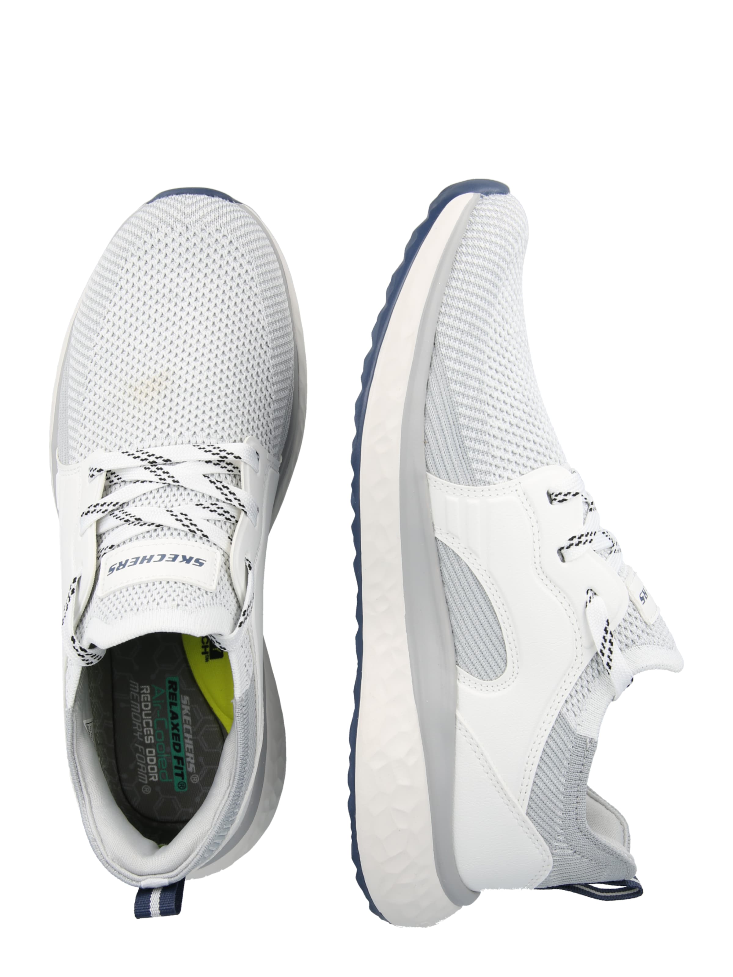 SKECHERS Rövid szárú sportcipők 'LANCER - DALTON' - fehér