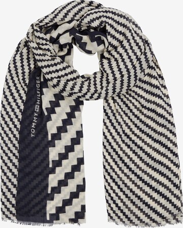 TOMMY HILFIGER Scarf 'ESSENTIAL' in Blue