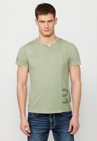 KOROSHI Shirt in Green: front