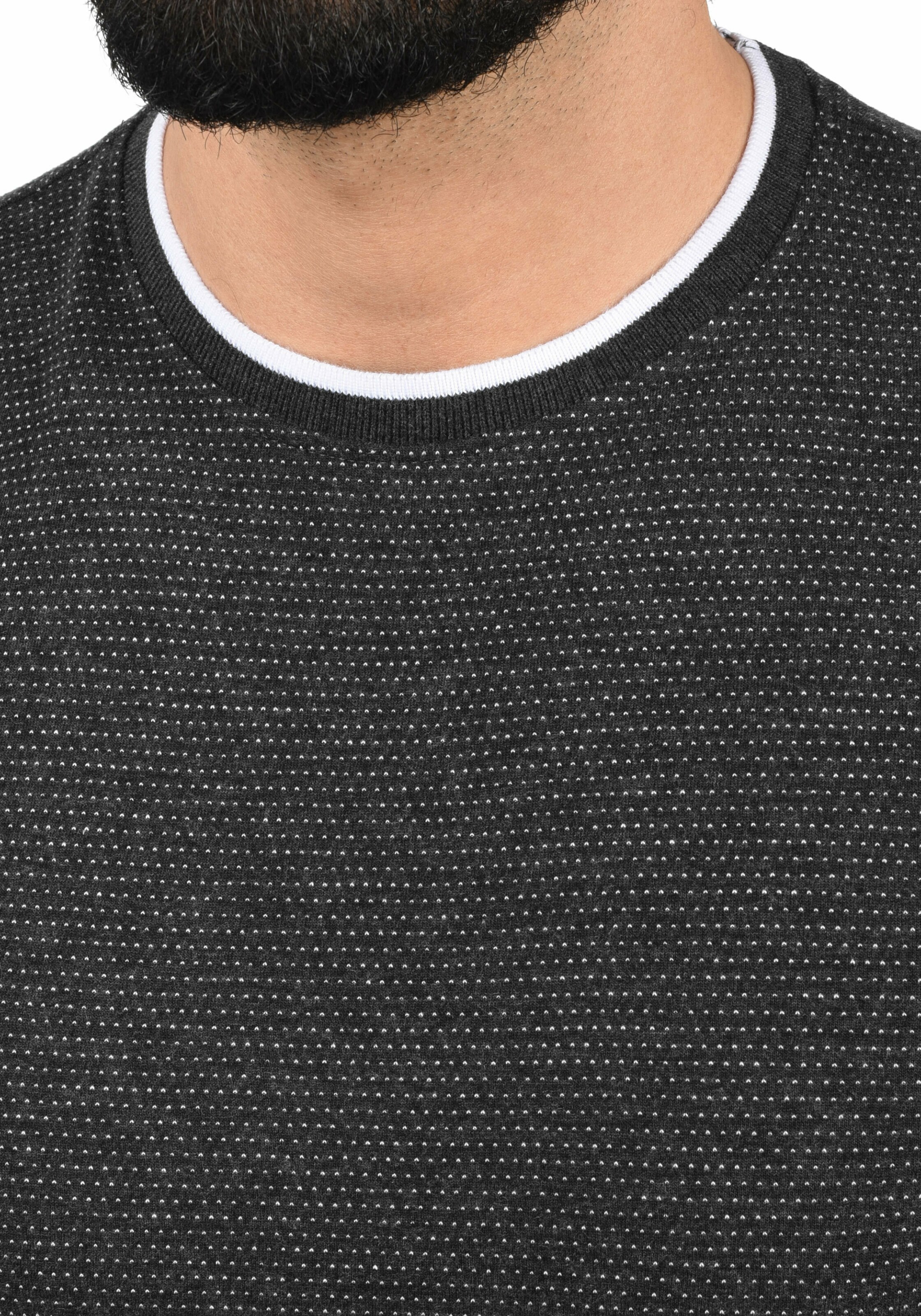 !Solid Shirt 'Saul' in Grey