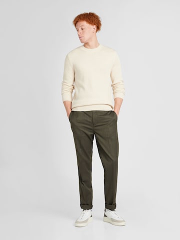 JACK & JONES Sweater 'HUNT' in Beige