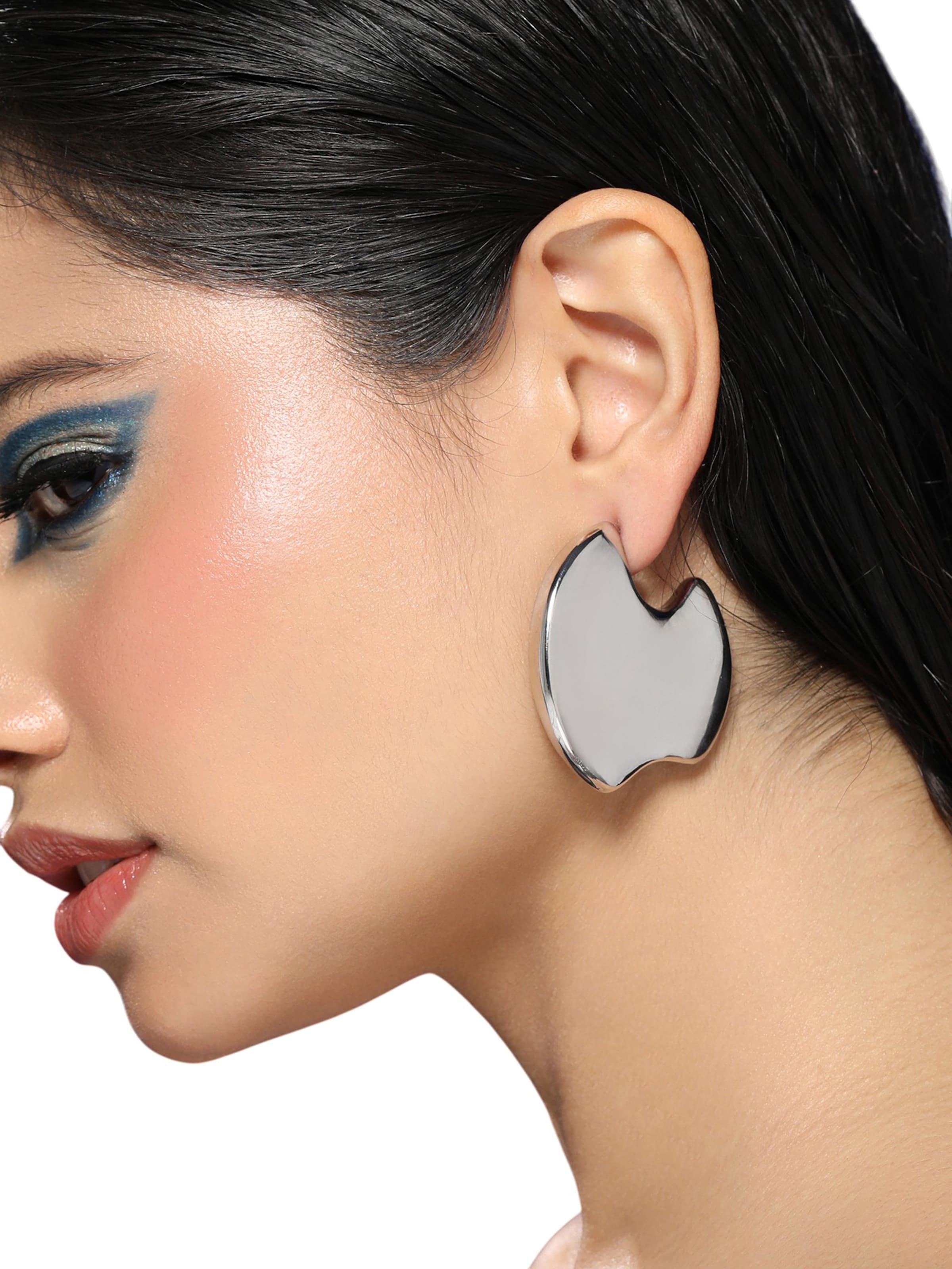 SOHI Náušnice 'Aliza' - Strieborná