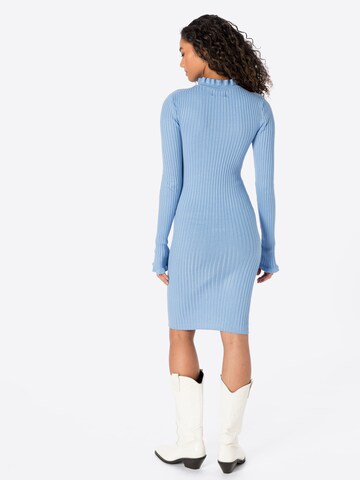 PIECES Knitted dress 'Laisa' in Blue