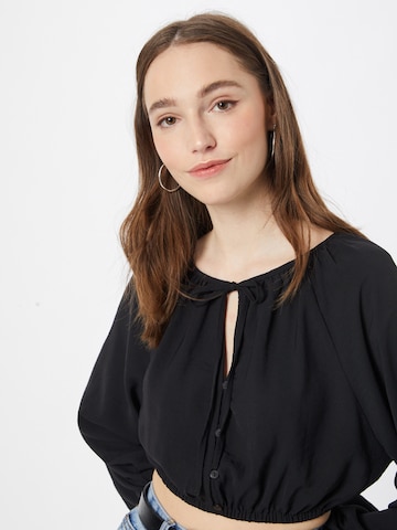 ABOUT YOU Blouse 'Valentina' in Zwart