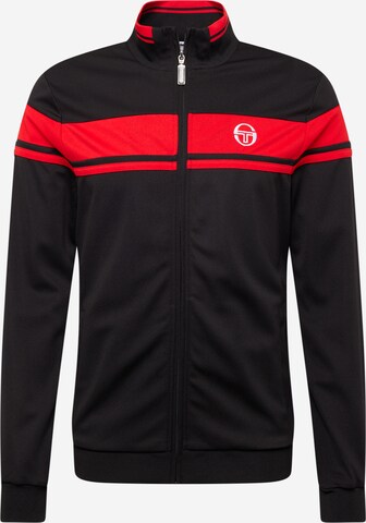 Sergio Tacchini Sweatjakke 'DAMARINDO' i sort: forside