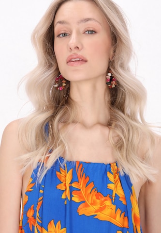 IZIA Zomerjurk 'Spring Summer' in Blauw