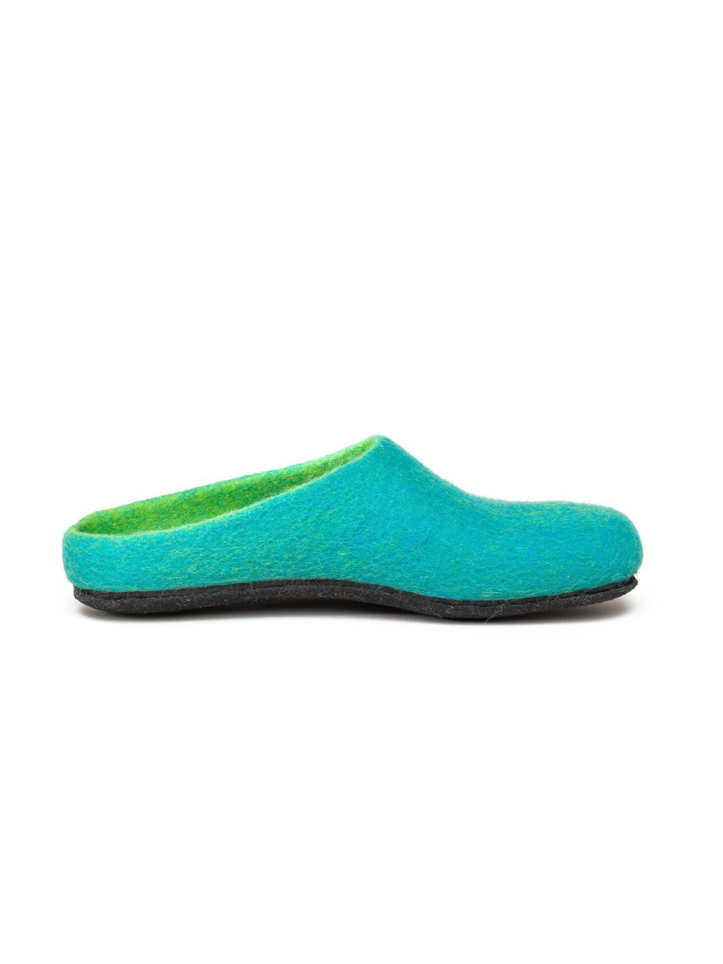 MagicFelt Slippers 'Filzpantoffel Magicfelt 709' in Blue