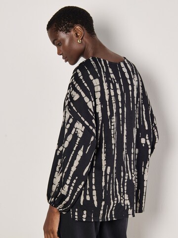 Chemisier ' ' Apricot en noir