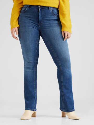 ONLY Carmakoma Regular Jeans 'Willy' in Blauw: voorkant