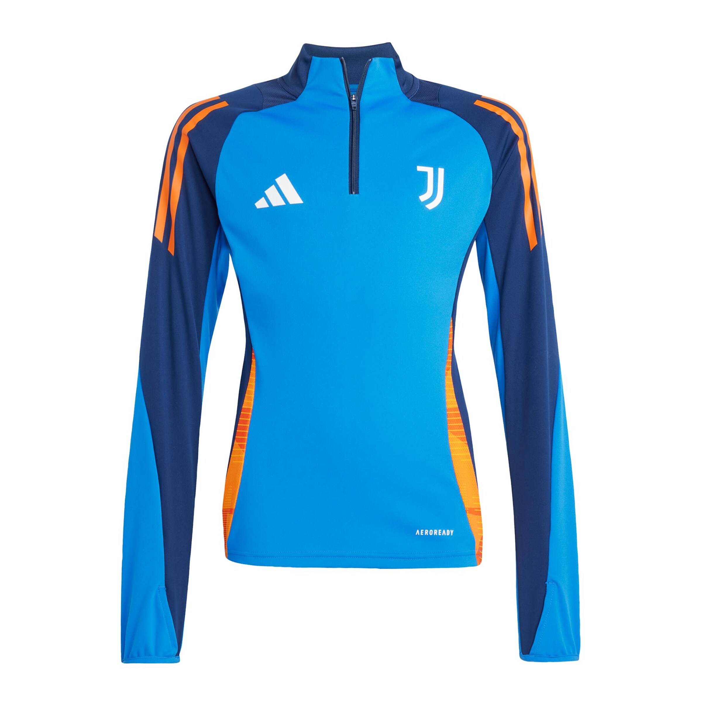 Felpa sportiva 'Juventus Tiro 24' di ADIDAS PERFORMANCE in blu: frontale