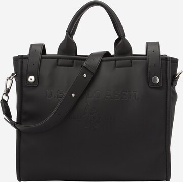 U.S. POLO ASSN. Handbag 'The Dallas' in Black: front