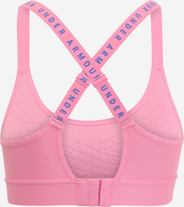 UNDER ARMOUR Μπουστάκι Αθλητικό σουτιέν 'Infinity' σε ροζ