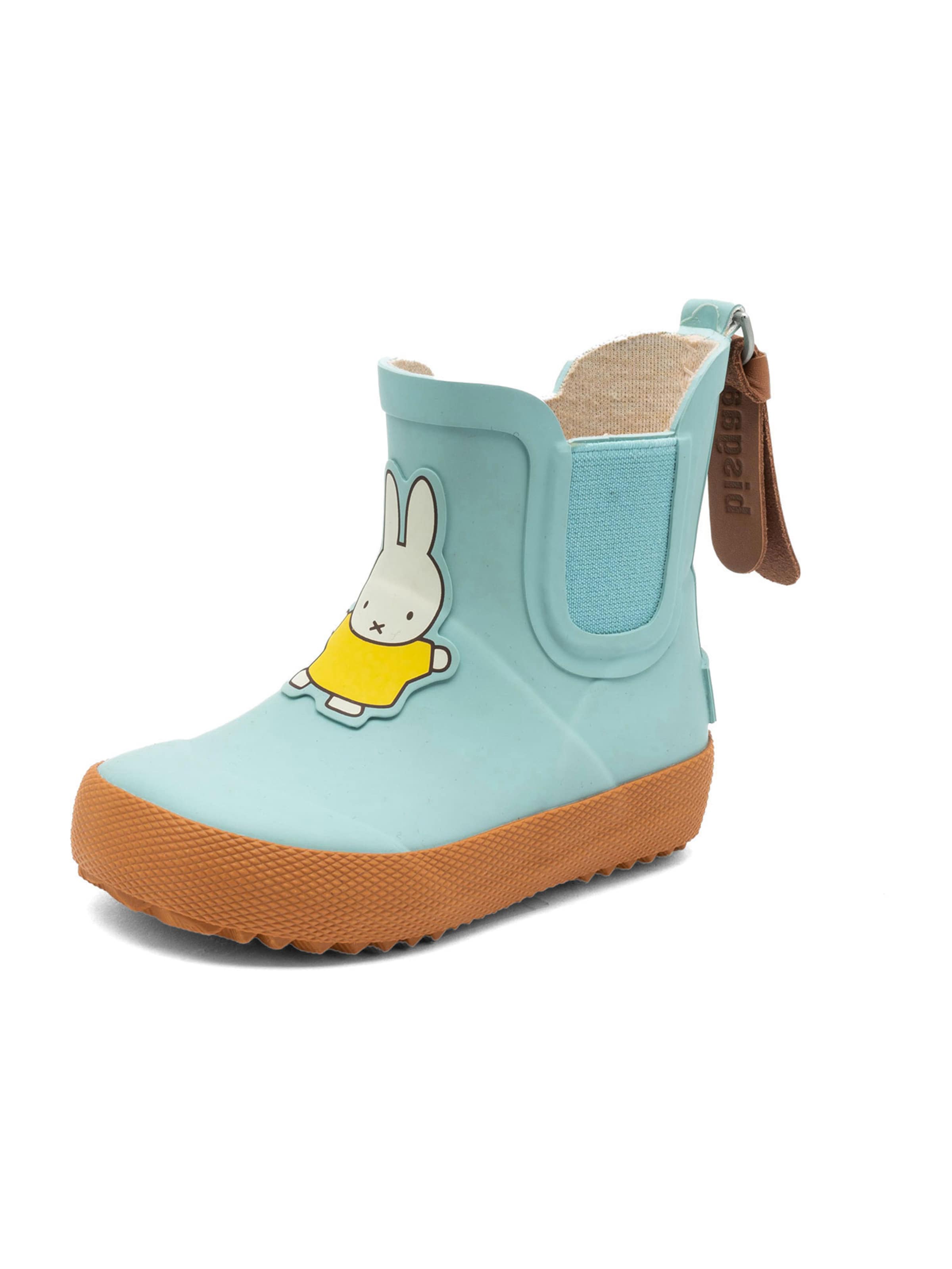 BISGAARD Γαλότσα 'Miffy x Bisgaard' σε μπλε: μπροστά