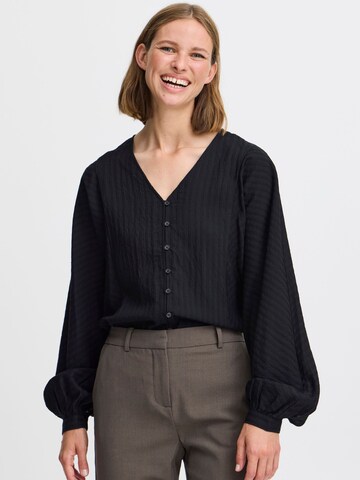 Camicia da donna di b.young in nero: frontale
