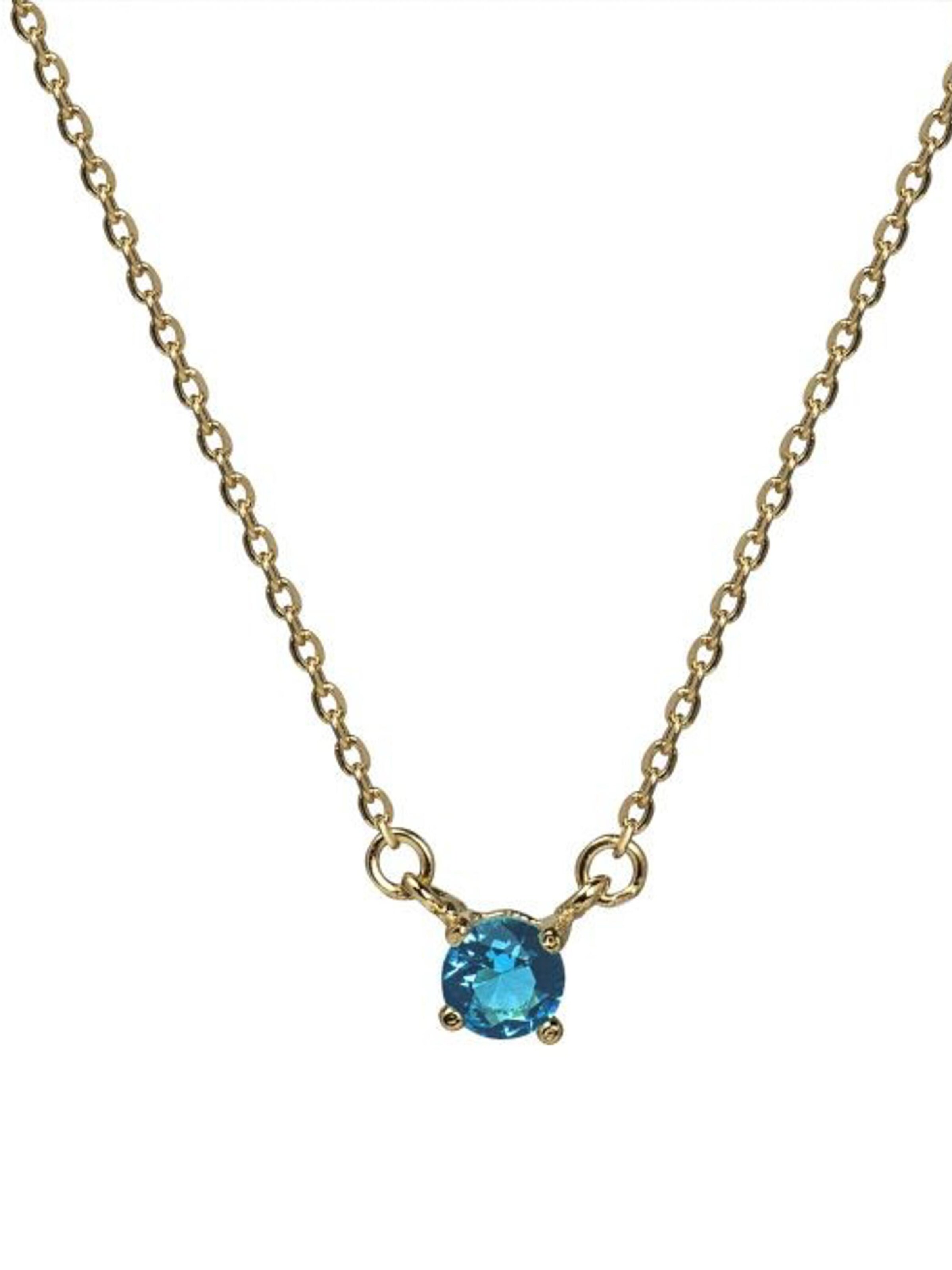 Collana 'Otieno' di Luxenter in blu: frontale