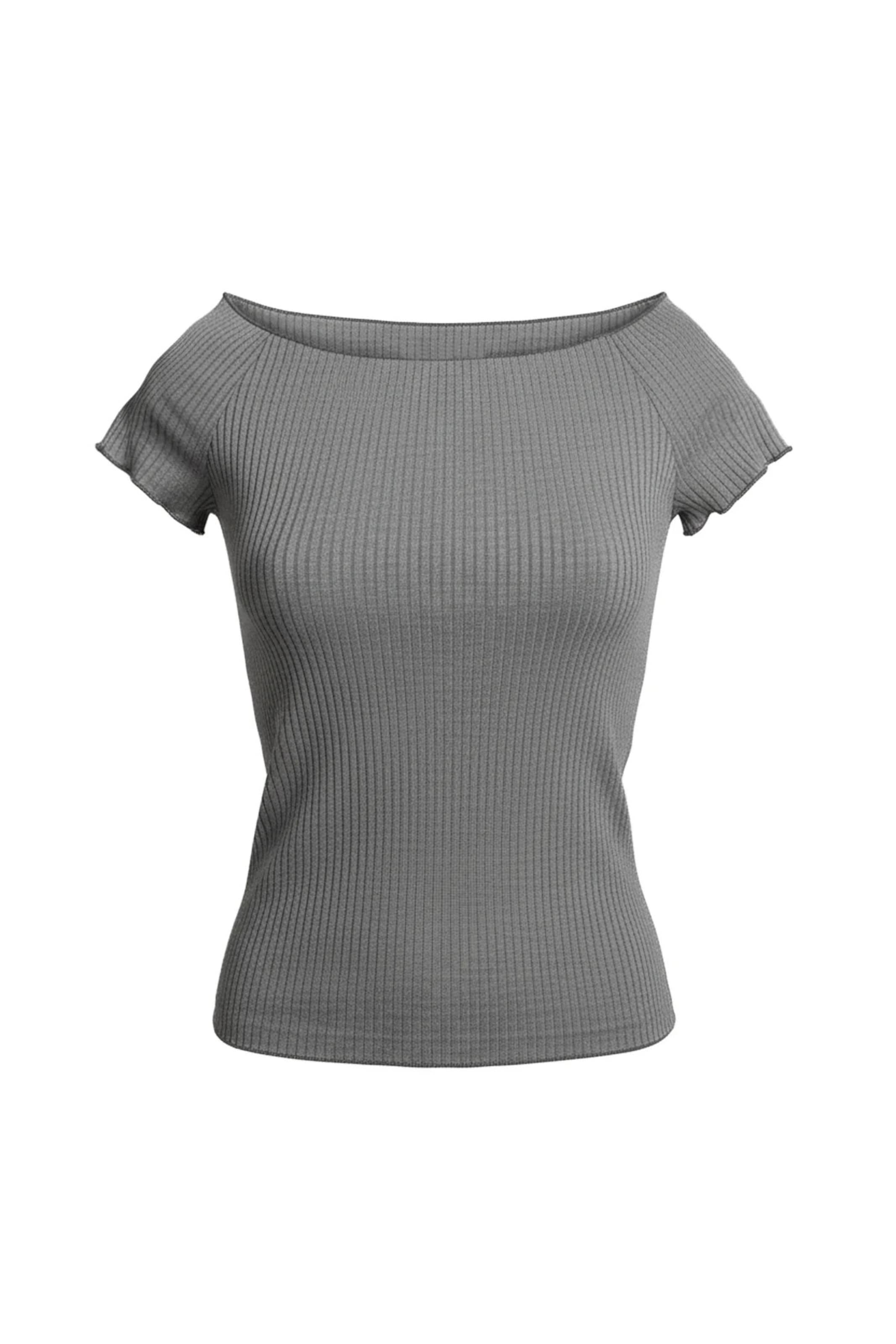 No Matter What Shirt in Grey: front