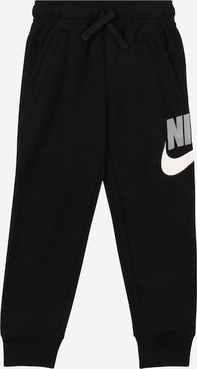 Nike Sportswear Bukse i grå / svart / hvit, Produktvisning