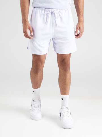 Nike Sportswear Regular Панталон 'CLUB FLOW' в лилав: отпред