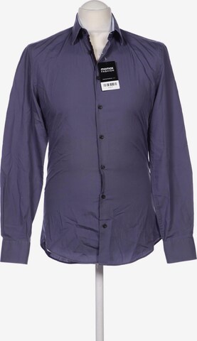JAKE*S Button Up Shirt in XS in Blue: front