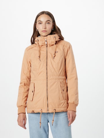 Ragwear Overgangsparkas 'DANKKA' i beige: forside