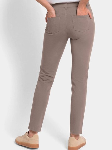 Goldner Slim fit Pants 'BELLA' in Beige