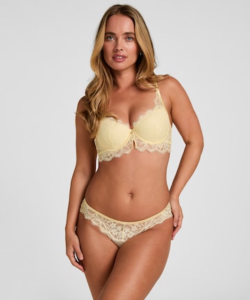 Invisible Soutien-gorge 'Prina' Hunkemöller en jaune