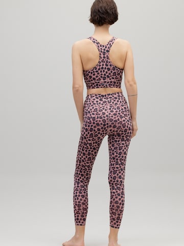 Skinny Leggings 'Cropped' Hey Honey en violet