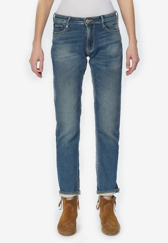 Le Temps Des Cerises Regular Jeans '200/43' in Blue: front