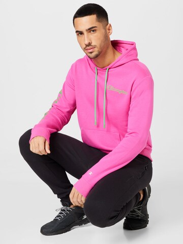 Champion Authentic Athletic Apparel Sweatshirt in Pink