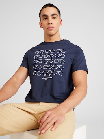 T-Shirt 'AVIATOR HISTORY' Michael Kors en bleu