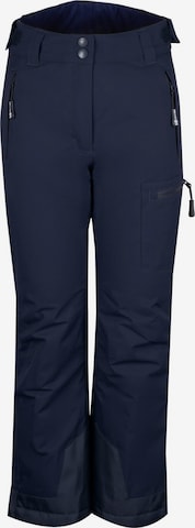 TROLLKIDS Winter Jacket in Blue: front