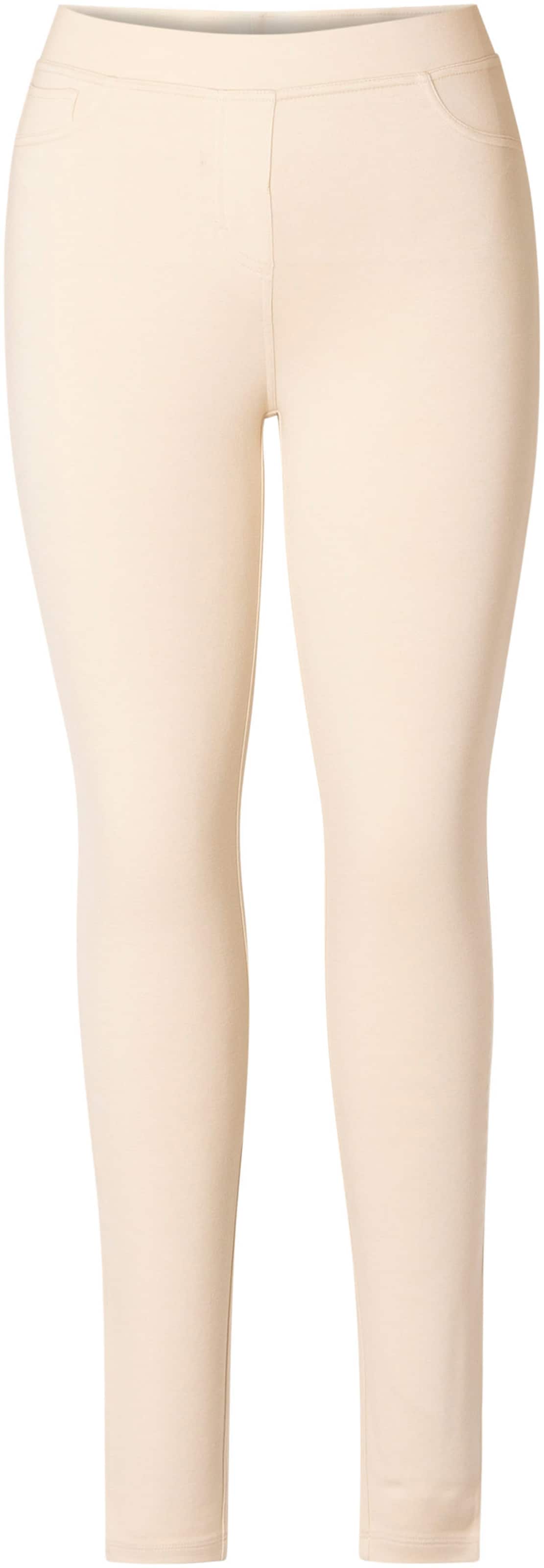 BASE LEVEL Skinny Leggings in Beige: Vorderseite