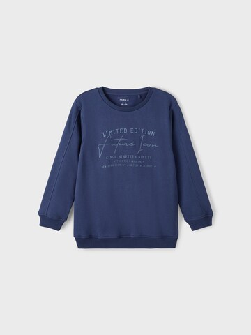 NAME IT Sweatshirt 'Luture' in Blue