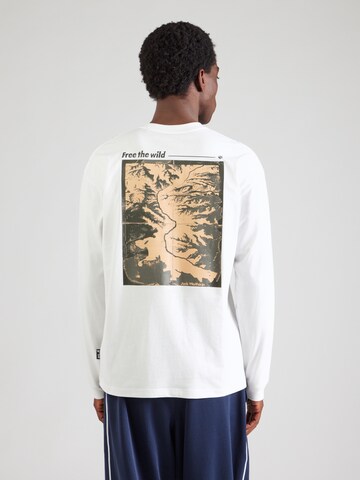 JACK WOLFSKIN Shirt 'CONFIDENT' in Wit