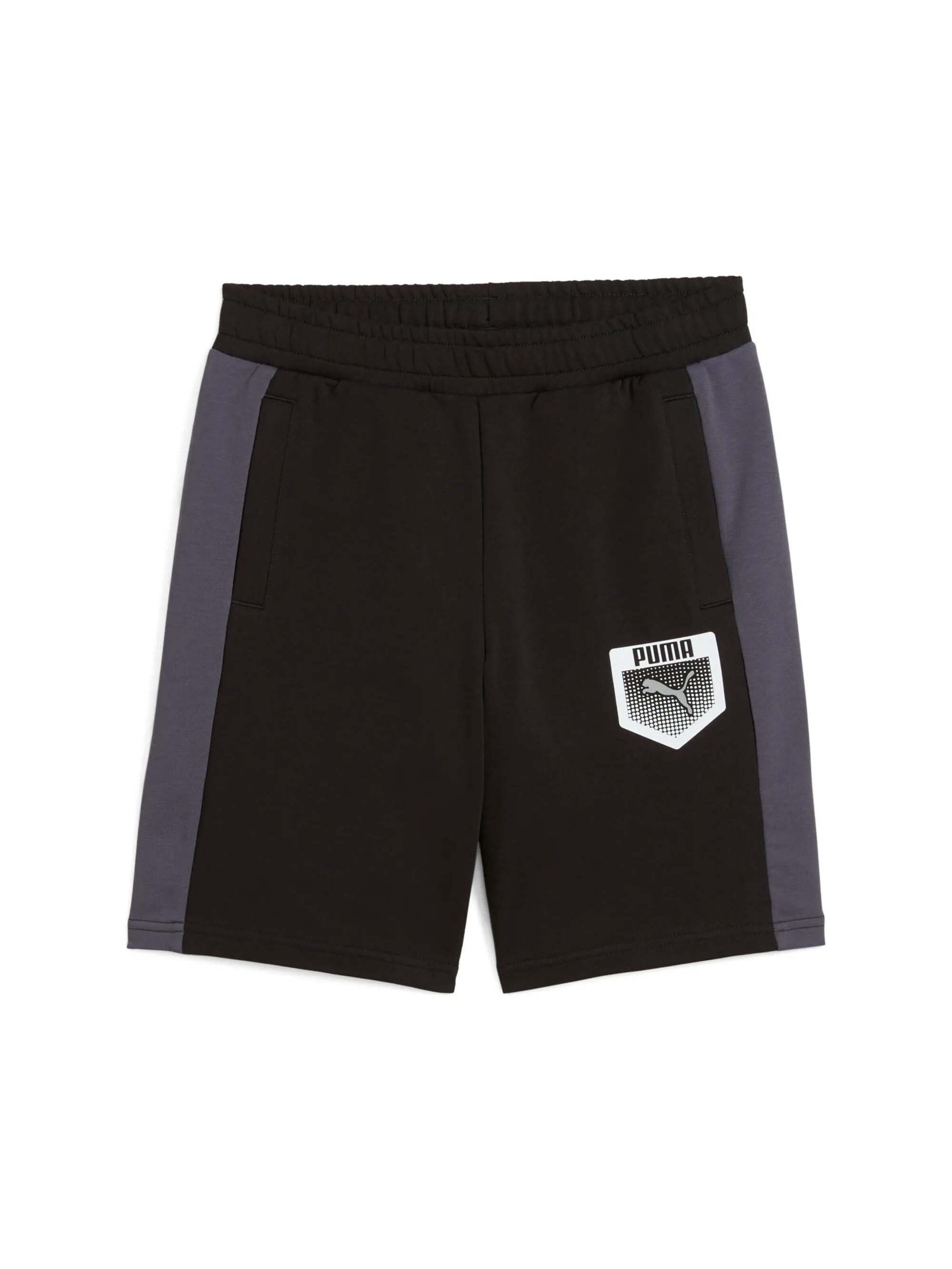 PUMA Loosefit Broek in Zwart: voorkant