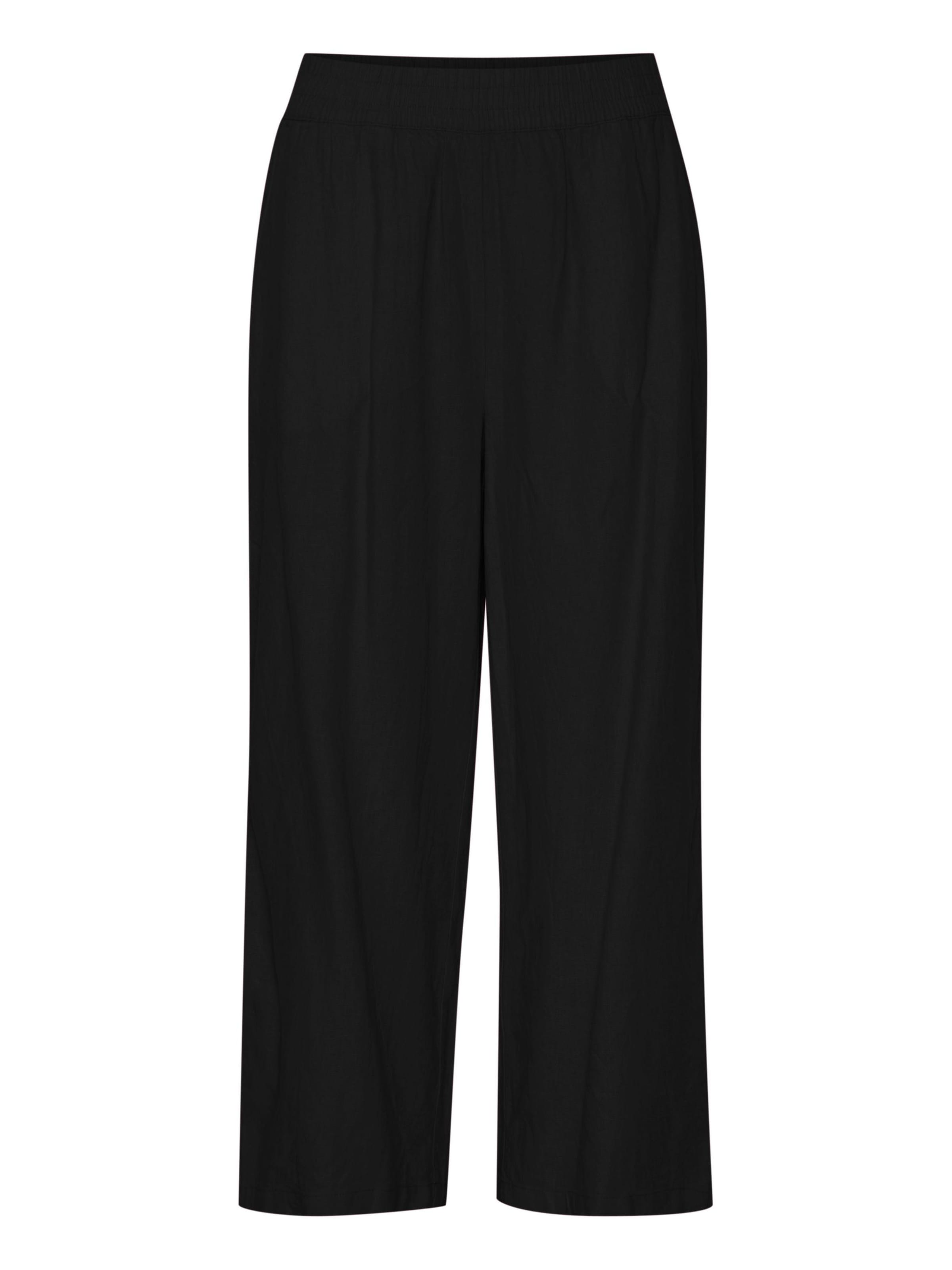 Loosefit Pantaloni 'BYFalakka' di b.young in nero: frontale