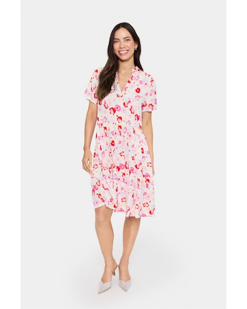 Robe SAINT TROPEZ en mélange de couleurs : devant
