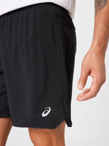 ASICS Regular Sportshorts 'ROAD' in Schwarz