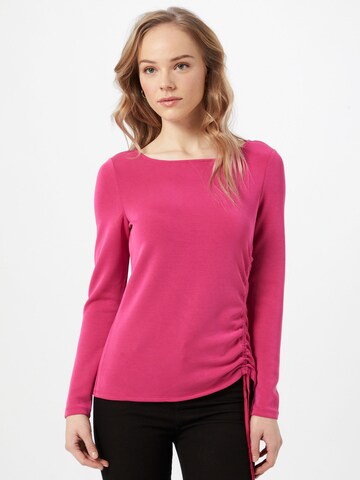 COMMA Regular Shirt in Pink: predná strana