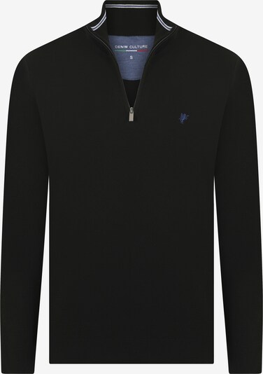 DENIM CULTURE Sweater 'Lucio' in Light blue / Black, Item view