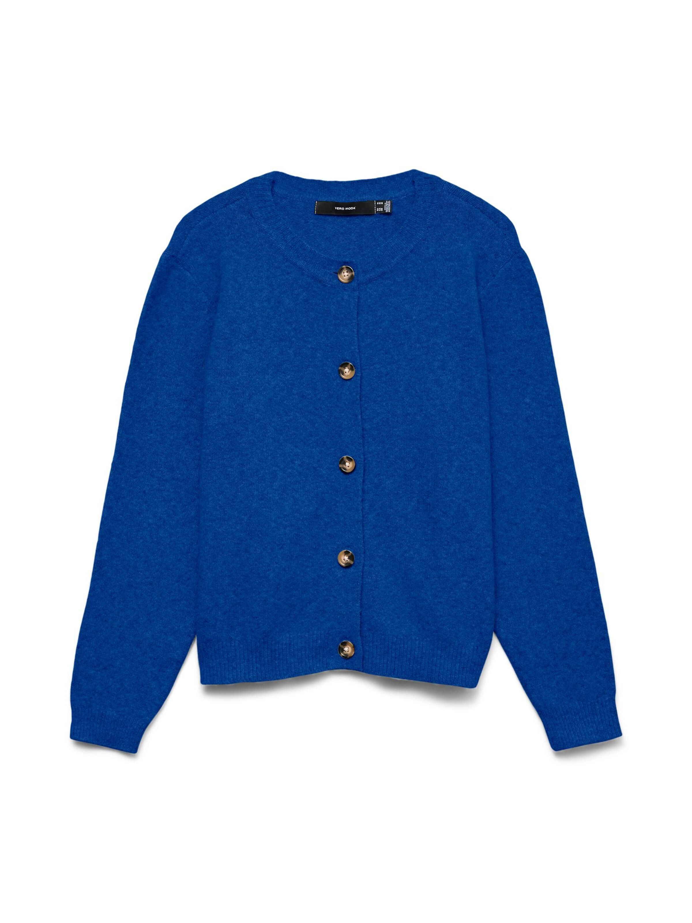VERO MODA Cardigan 'VANIA' i blå: forside
