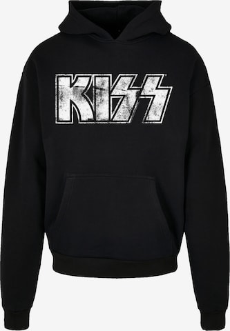 F4NT4STIC Sweatshirt 'Kiss Rock Band' in Black: front