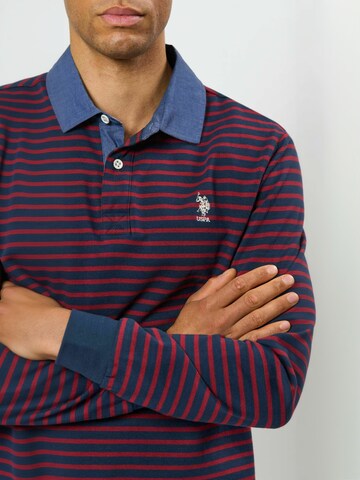 U.S. POLO ASSN. Regular fit Overhemd ' UMDex ' in Blauw