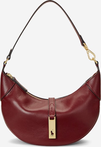 Polo Ralph Lauren - Bolso de hombro en rojo: frente