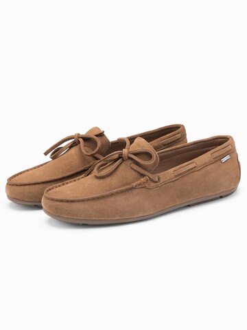 Ombre Moccasins in Brown