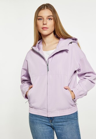 Veste fonctionnelle Schmuddelwedda en violet : devant